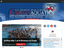 Tablet Screenshot of lahsaquatics.com